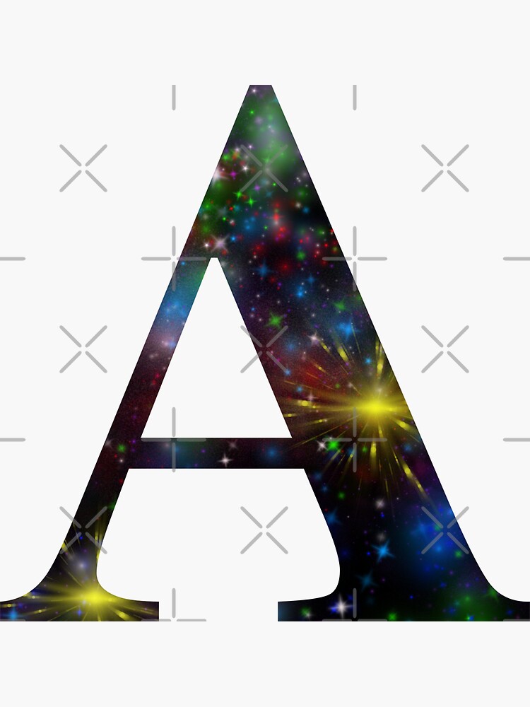Galaxy - Letter "A" by planet-eye