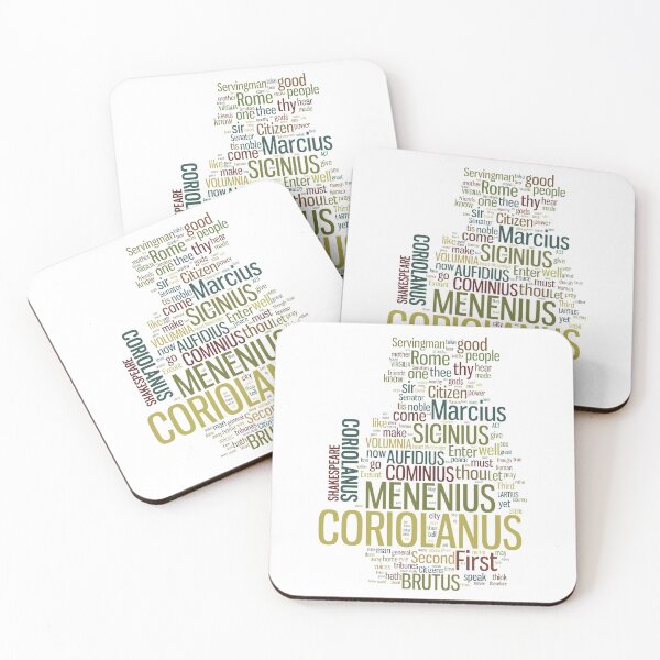 Item preview, Shakespeare's Coriolanus Wordplay designed and sold by Styled Vintage.