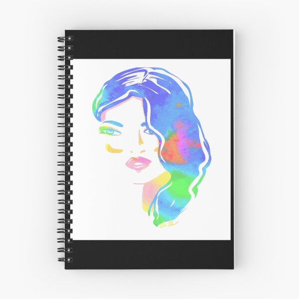 Artikelvorschau, Aquarell Frau Gesicht entworfen und verkauft von eligart.