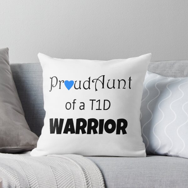 Item preview, Proud Aunt - Black Text - Blue Heart designed and sold by CatGirl101.