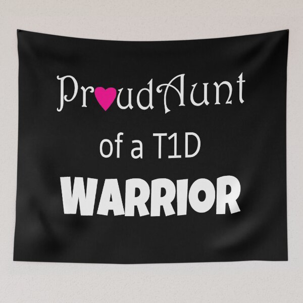 Item preview, Proud Aunt - White Text - Pink Heart designed and sold by CatGirl101.
