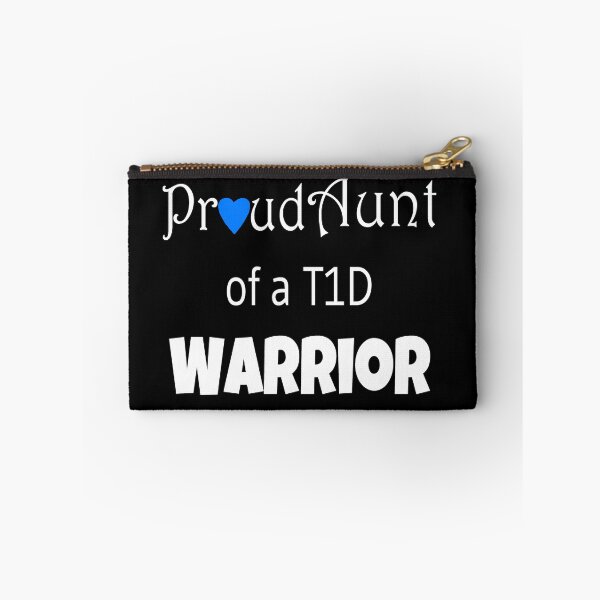 Item preview, Proud Aunt - White Text - Blue Heart designed and sold by CatGirl101.