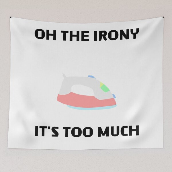 Item preview, Irony designed and sold by HadesCorner.