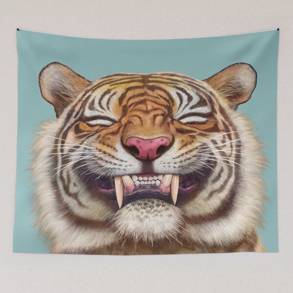Item preview, Smiling Tiger designed and sold by tutuart.