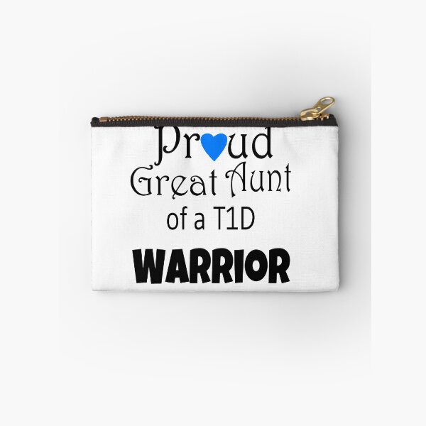 Item preview, Proud Great Aunt - Black Text - Blue Heart designed and sold by CatGirl101.