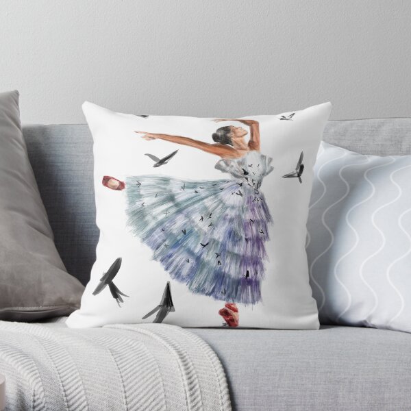 Misty Copeland Throw Pillow