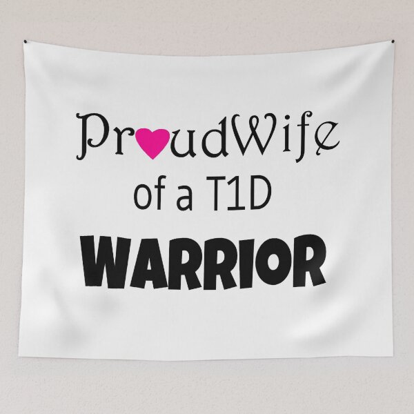 Item preview, Proud Wife - Black Text - Pink Heart designed and sold by CatGirl101.
