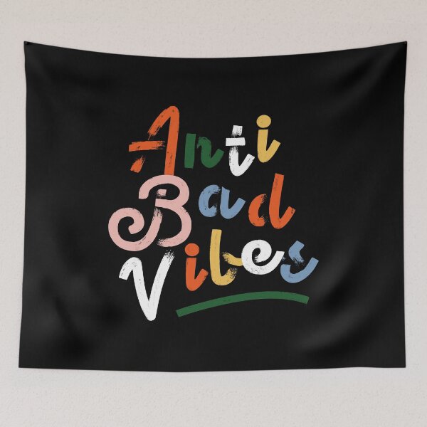 Item preview, Anti Bad Vibes - Dark Bases designed and sold by meganpalmer.