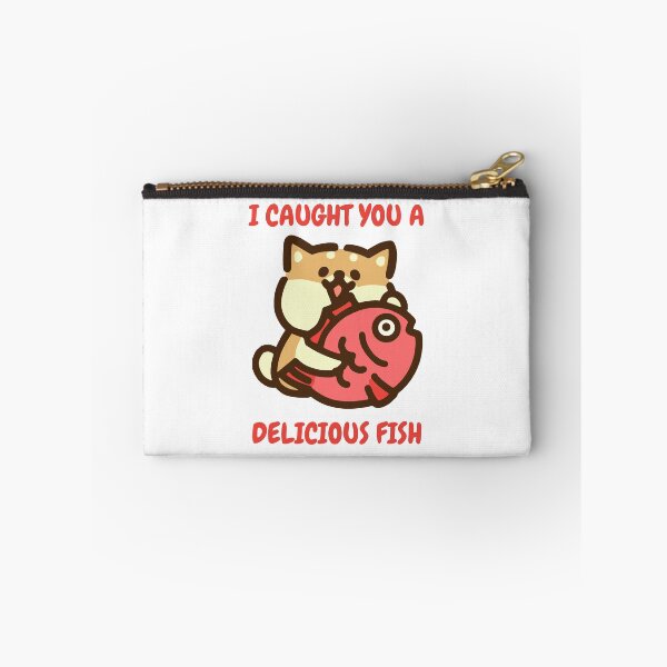 Item preview, I Caught You A Delicious Fish Shiba Inu  designed and sold by Hustlercredo.