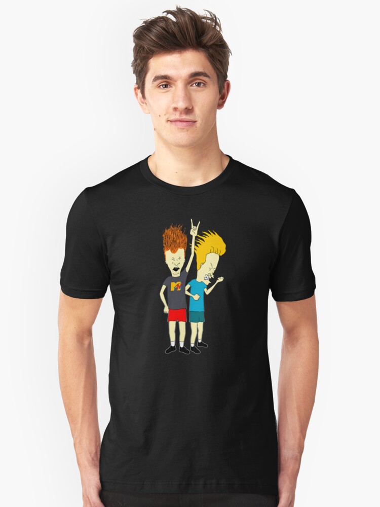 Vista alternativa de Camiseta ajustada Beavis and Butt-Head