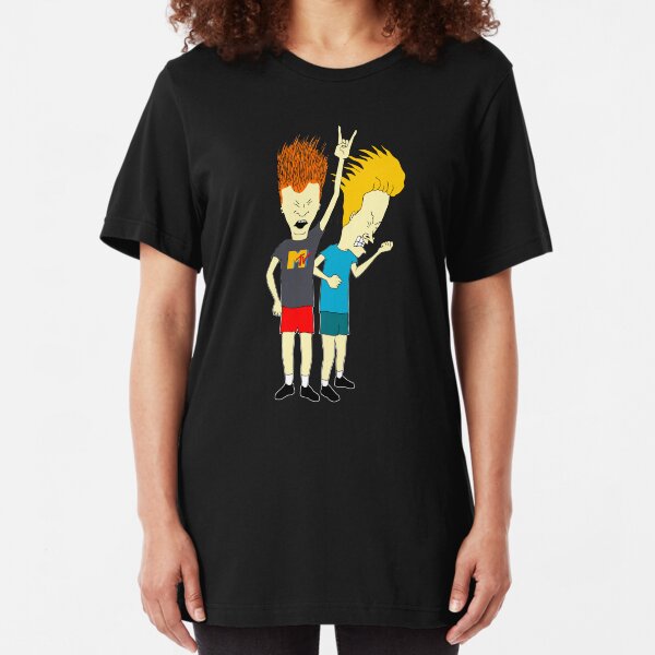 Beavis and Butt-Head Slim Fit T-Shirt