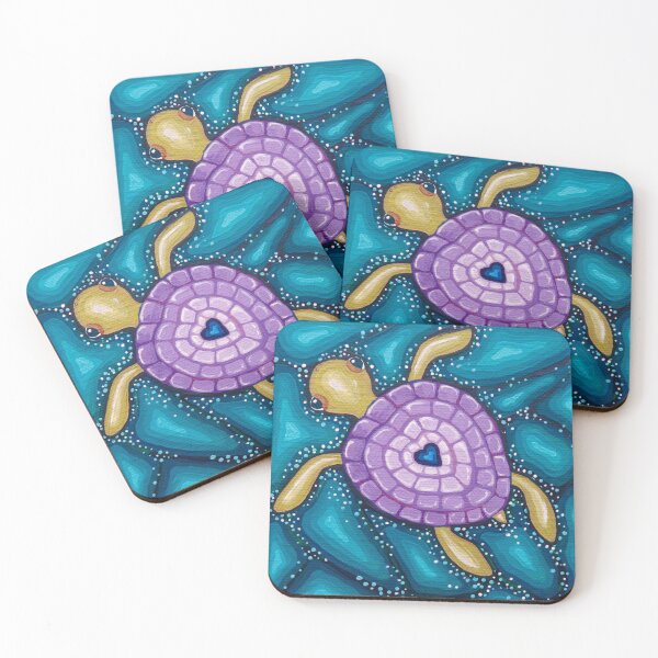 Item preview, Little Purple Turtle designed and sold by Soozie Wray.