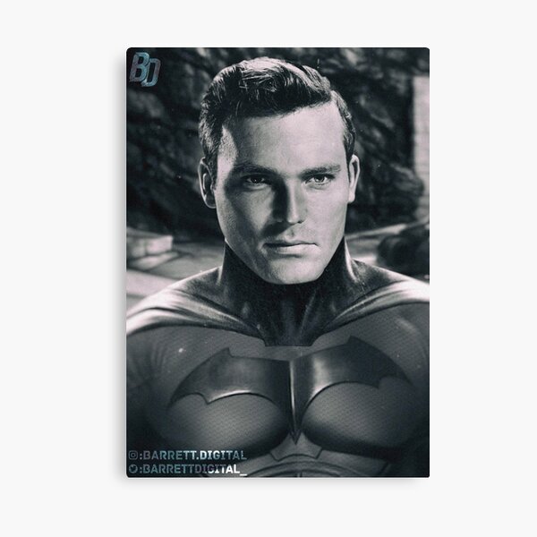 50s Bat Guy Canvas Print
