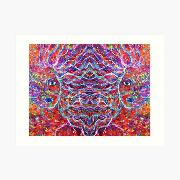 Particles of me 2 Art Print