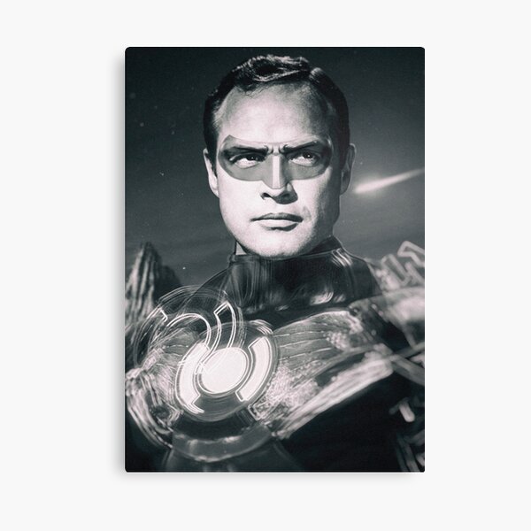 50s Green Guy Canvas Print