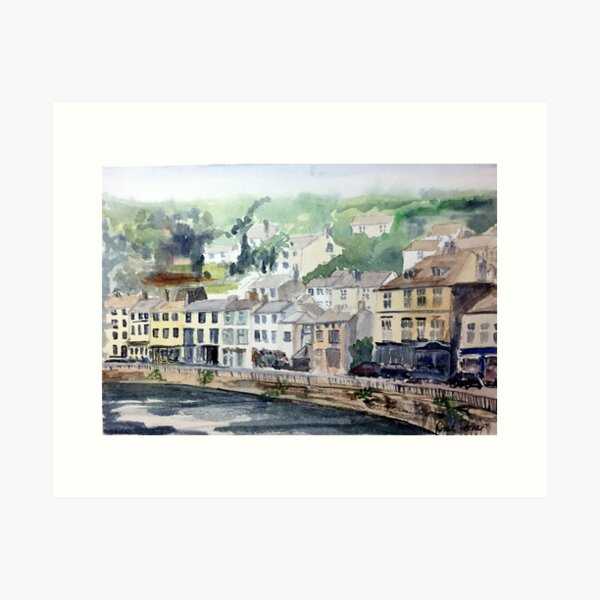 Matlock Bath in the Derbyshire Peak District Art Print