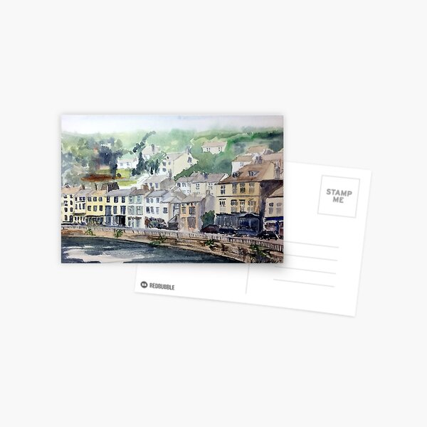 Matlock Bath in the Derbyshire Peak District Postcard