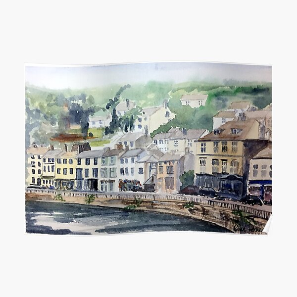 Matlock Bath in the Derbyshire Peak District Poster