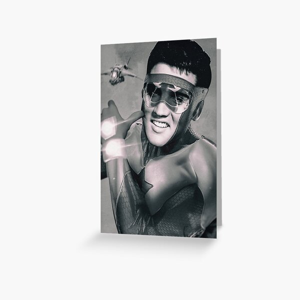 50s Golden Guy Greeting Card