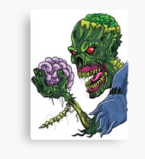 BRAINS!!! Canvas Print