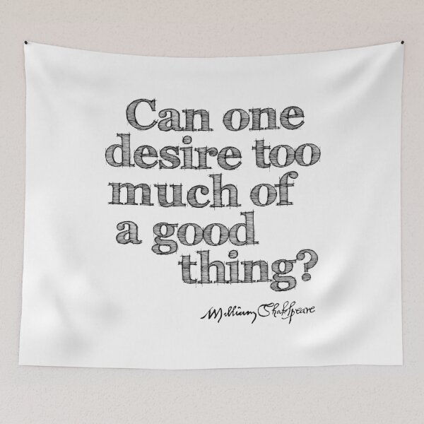 Item preview, Good Thing Shakespeare Quote designed and sold by Styled Vintage.