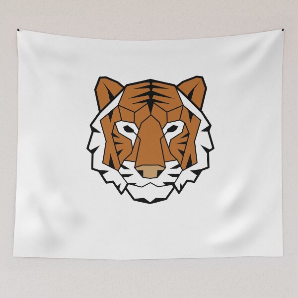 Item preview, Polygon tiger designed and sold by tonik12.