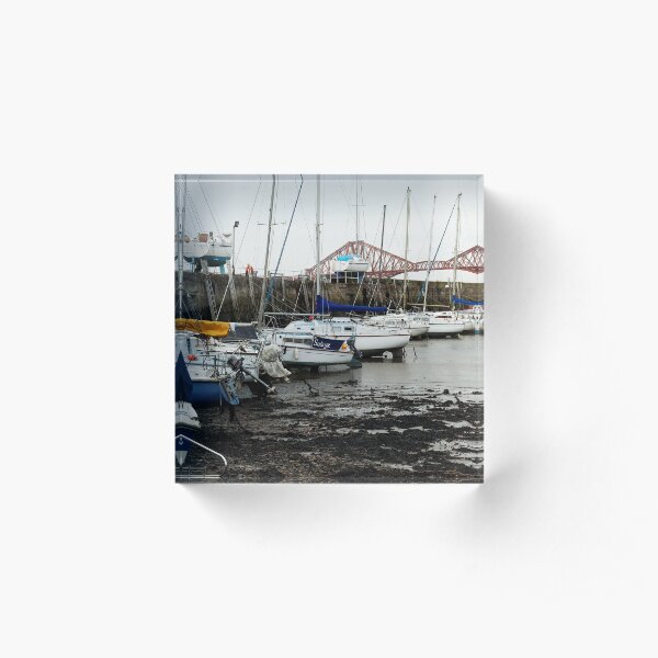 HARBOURED BOATS Acrylic Block