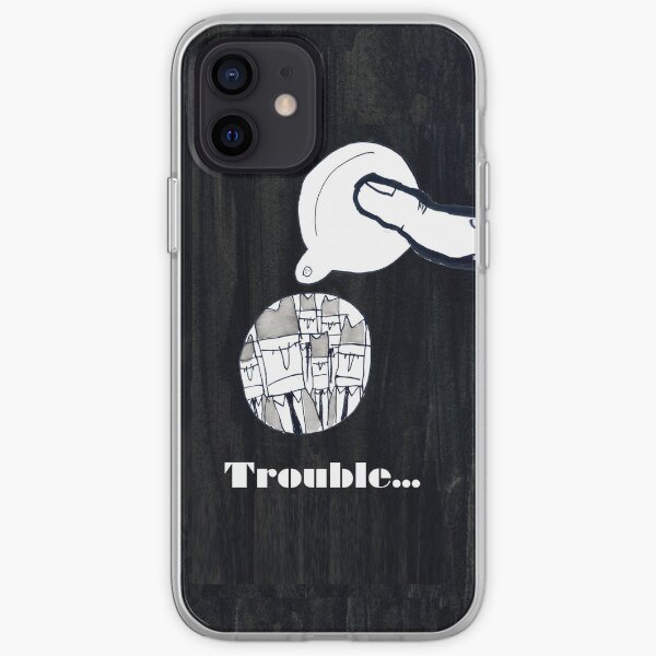 Trouble iPhone Soft Case