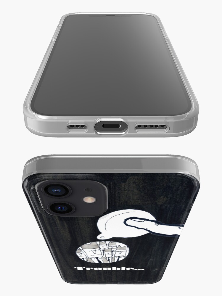 Alternate view of Trouble iPhone Case & Cover