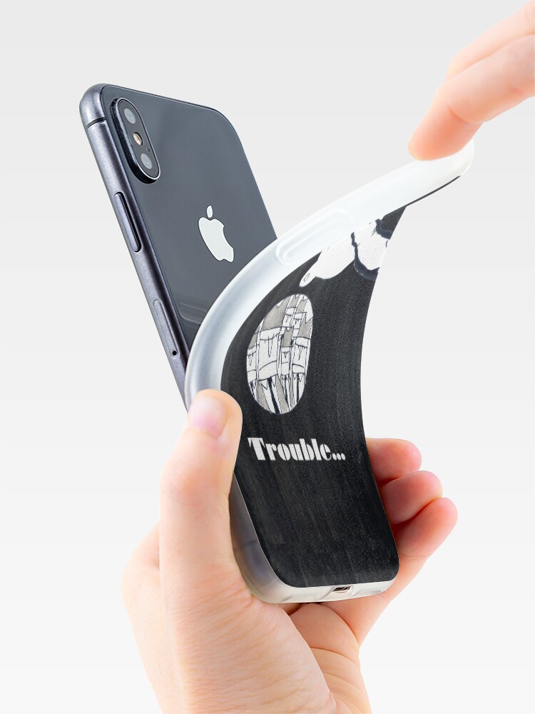 Alternate view of Trouble iPhone Case & Cover