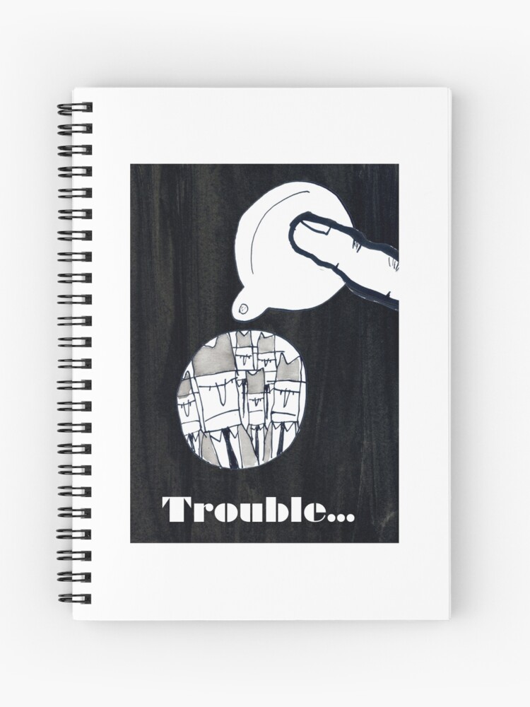 Thumbnail 1 of 3, Journal, Trouble designed and sold by LowHumour.