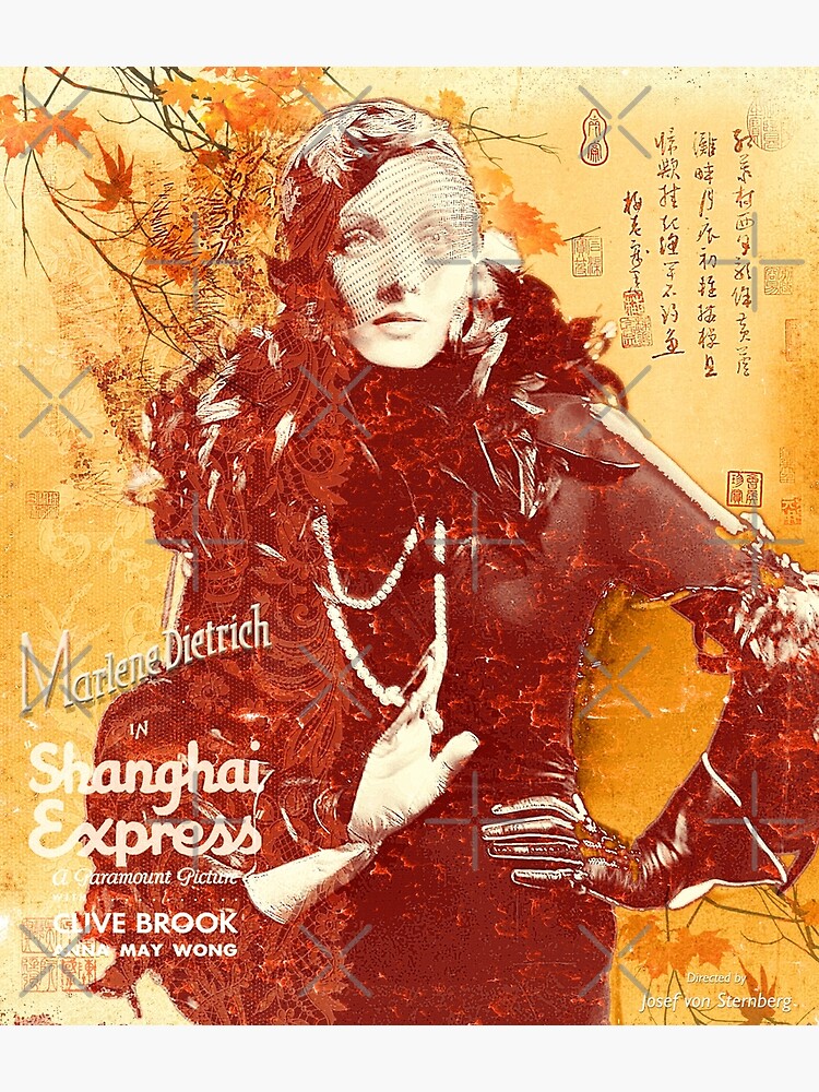 Shanghai Express To Nowhere Greeting Card By Privatevices Redbubble
