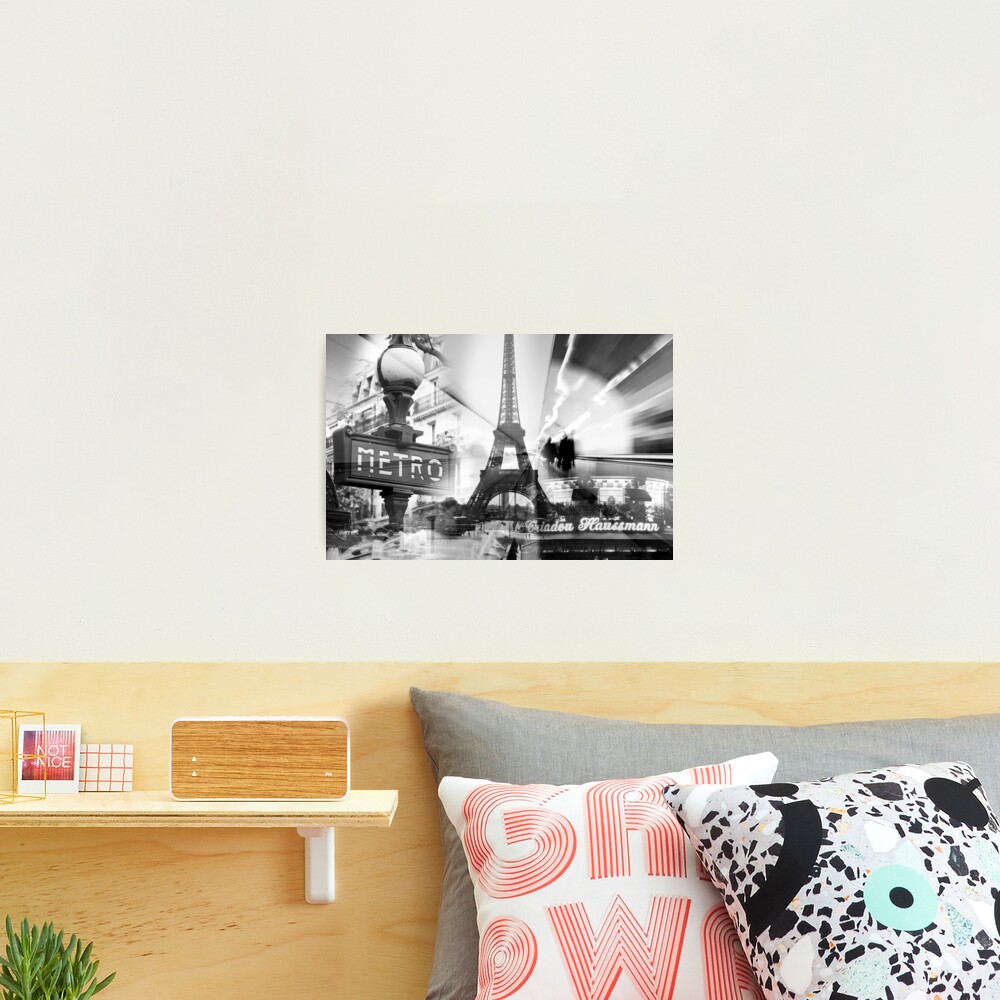 Paris Collage Photographic Print