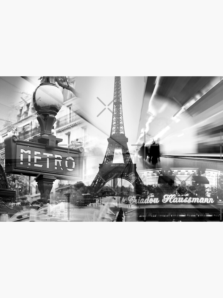 Thumbnail 3 of 3, Photographic Print, Paris Collage designed and sold by AdrianAlford.