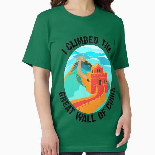 Item preview, Cute Unique I Climbed The Great Wall Of China Art Gift designed and sold by NBRetail.