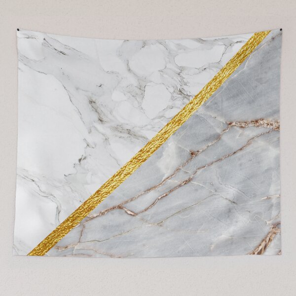 Item preview, Minimal Worry - Elegant Texture Slicing of Marble Stones and Gold designed and sold by cadinera.