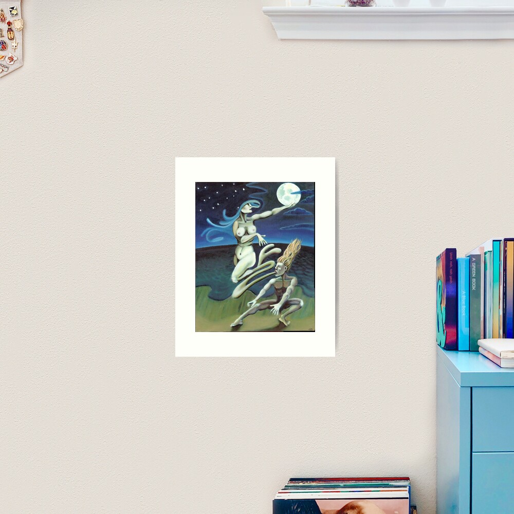 Moon Priestess Art Print
