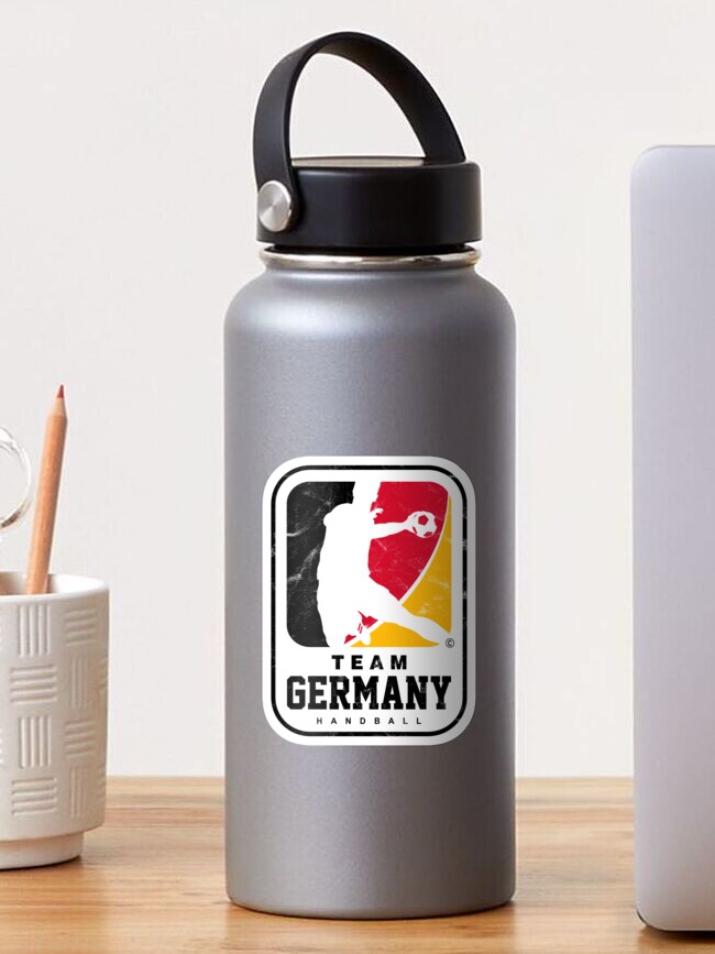 Thumbnail 1 of 3, Sticker, HANDBALL DESIGN TEAM GERMANY, BY SUBGIRL designed and sold by SUBGIRL.