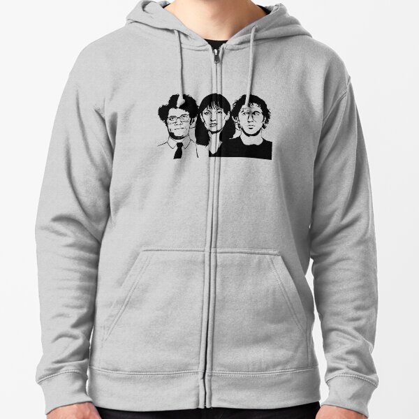 It Crowd Zipped Hoodie