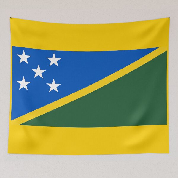 Item preview, Solomon Islands Flag designed and sold by WorldFlagCo.