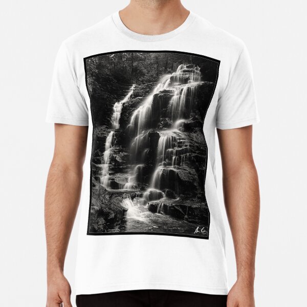 Sylvia Falls, Blue mountains, Australia Premium T-Shirt