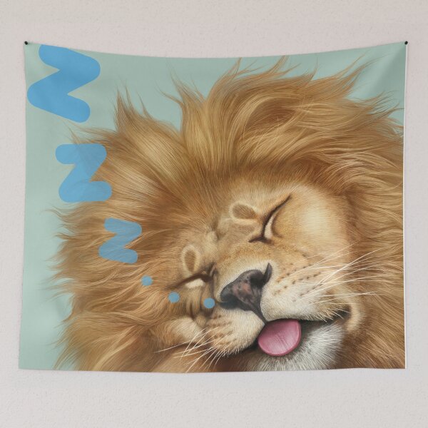 Item preview, Sleeping Lion designed and sold by tutuart.