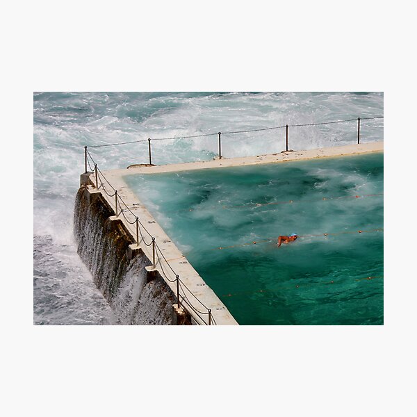 Item preview, Laps at Icebergs (Bondi)  designed and sold by BGpix.