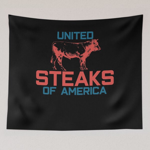 Item preview, USA Flag Steak House designed and sold by 4tomic.