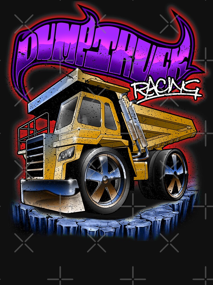 Dump Truck Racing Digger Dumper Toy by thespottydogg