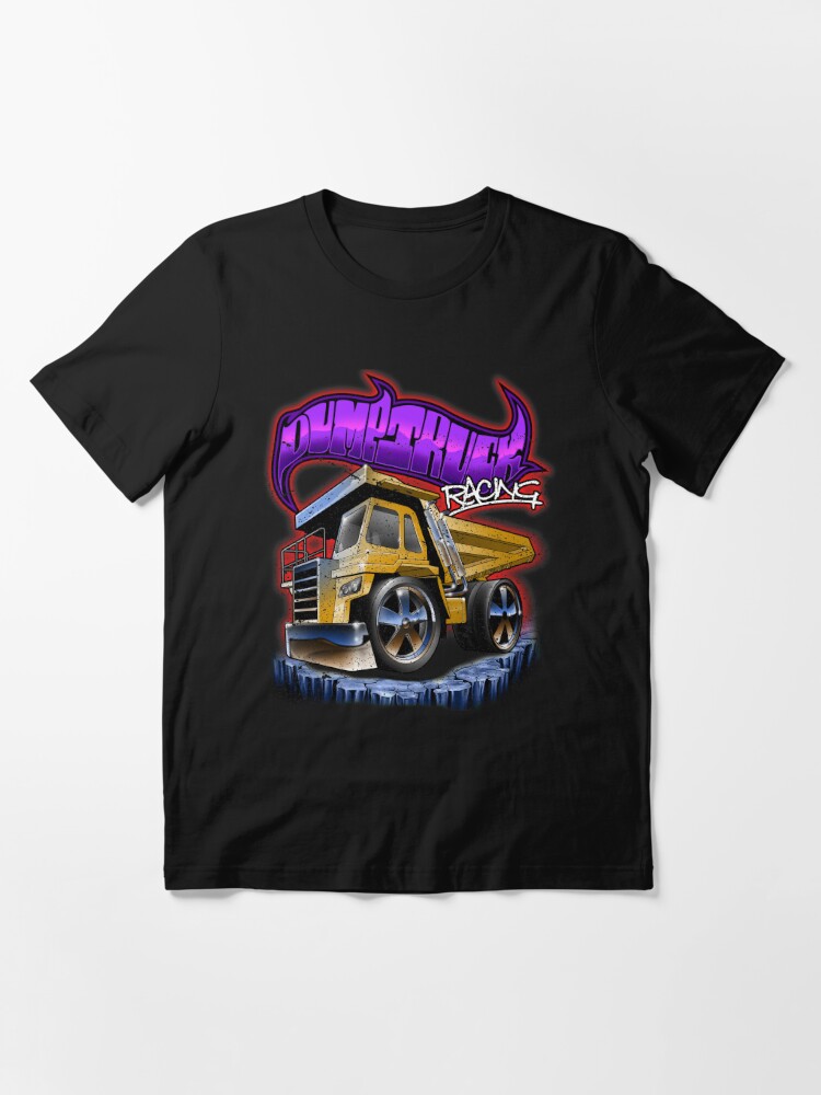 Alternate view of Dump Truck Racing Digger Dumper Toy Essential T-Shirt