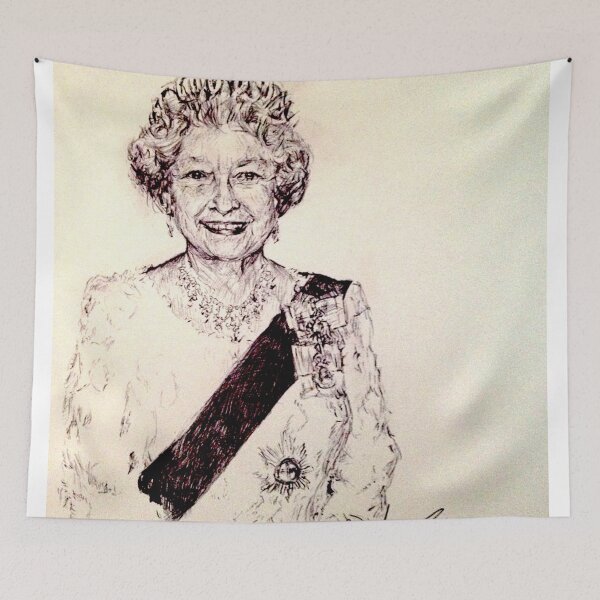 Item preview, The Queen designed and sold by Portraits by Billy Jackson.