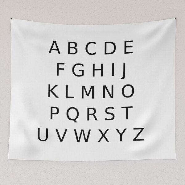 Item preview, Alphabet (Capital letters) designed and sold by crosscategory.