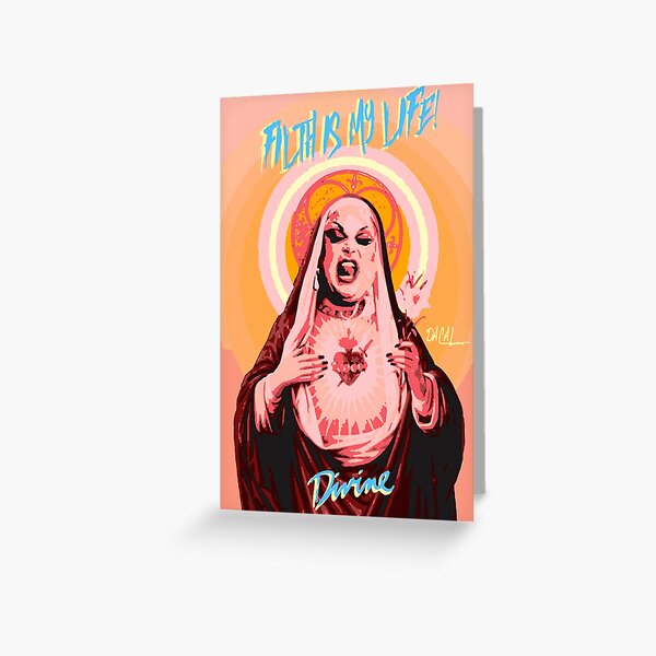 Saint Divine Greeting Card