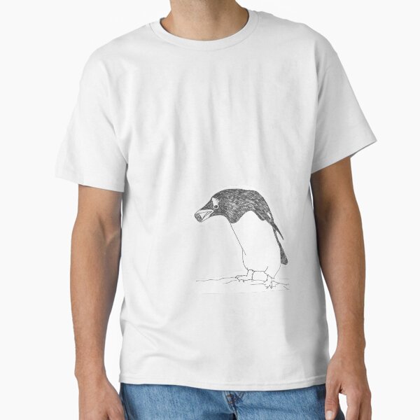 Item preview, Gentoo Penguin with Pebble designed and sold by OneFishArt.